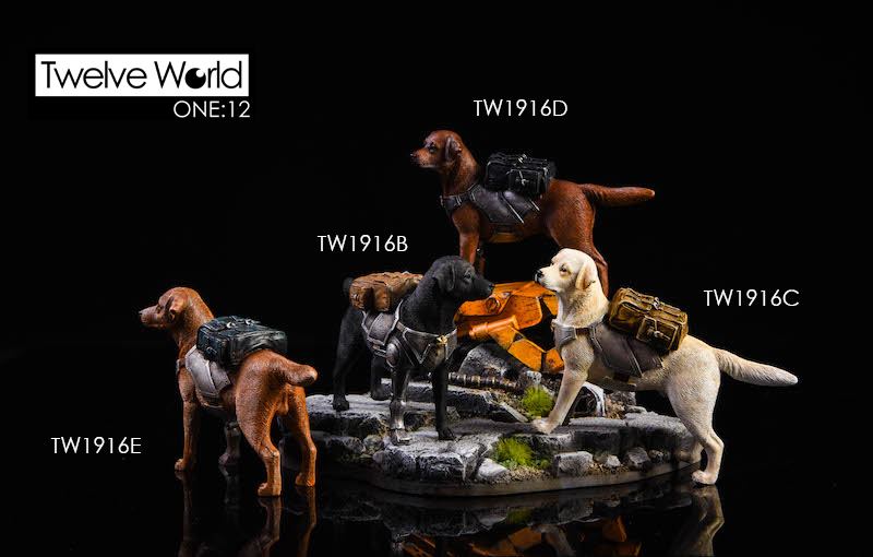 [สั่งจอง]TWTOYS 1/12 The ruins of the battlefield TW1916A TWTOYS 1/12 Mechanical dog TW1916 B/C/D/E