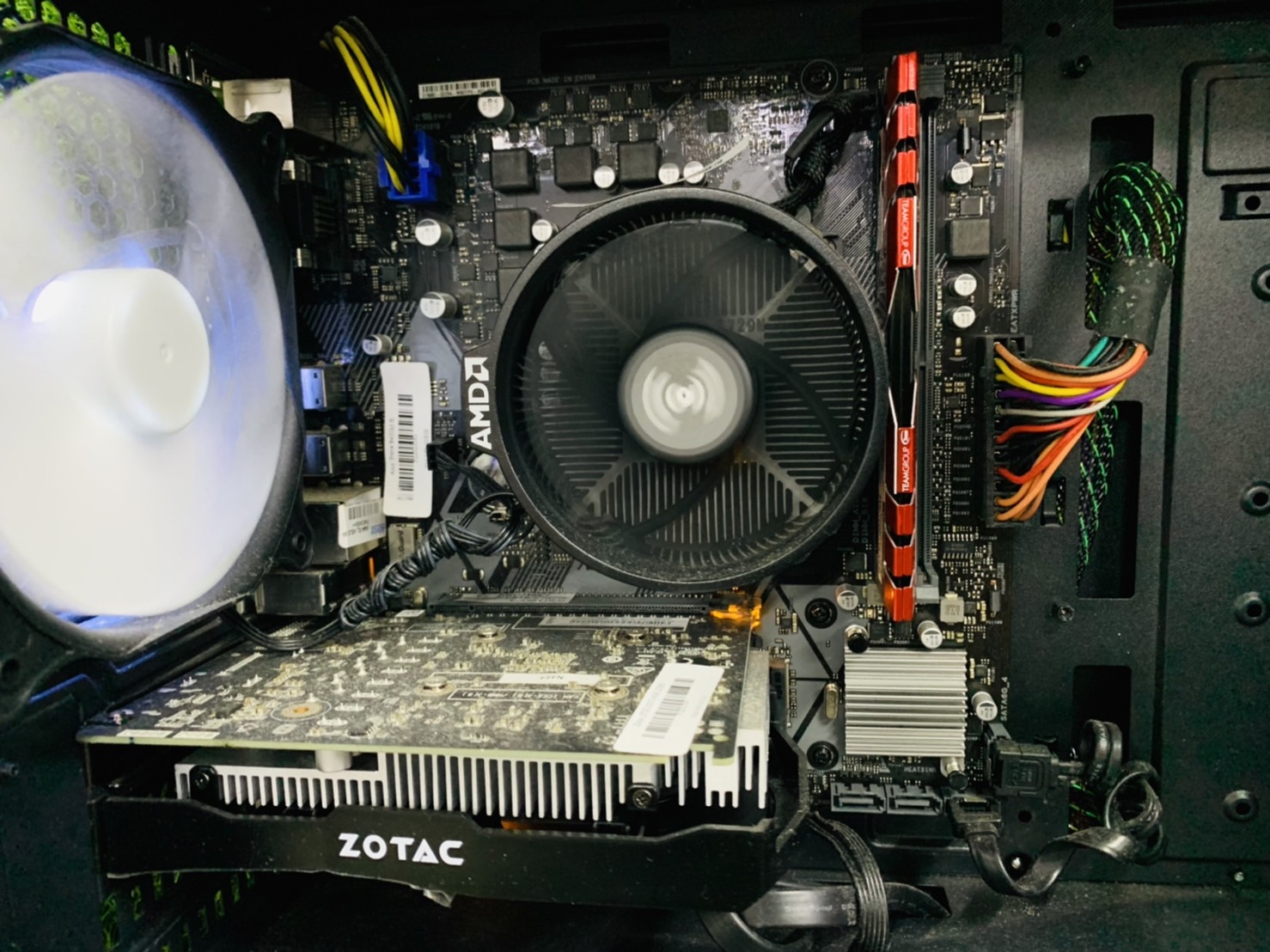 PC ประกอบ Case Ante P6 TG สำหรับ เล่นเกมส์ ราคานี้ไม่รวม Monitor