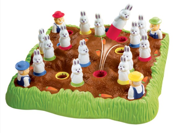 เกมกับดักกระต่าย-ในสวนผัก ของเล่นเสริมพัฒนาการ ,ของเล่นเสริมทักษะ,ของเล่นเด็ก, สื่อการสอนอนุบาล