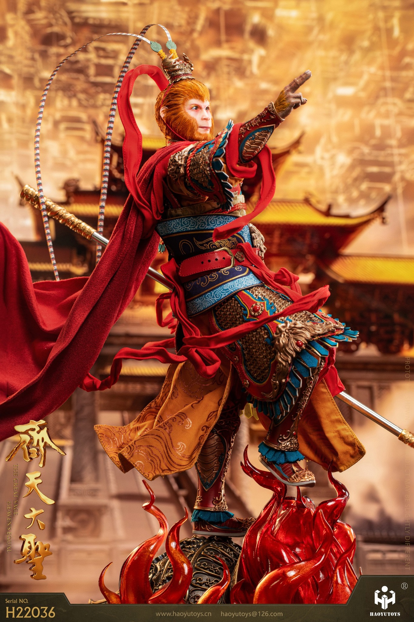 [สั่งจอง] HAOYUTOYS : 1/6 Myth series - HH22035 : Monkey King's Return version