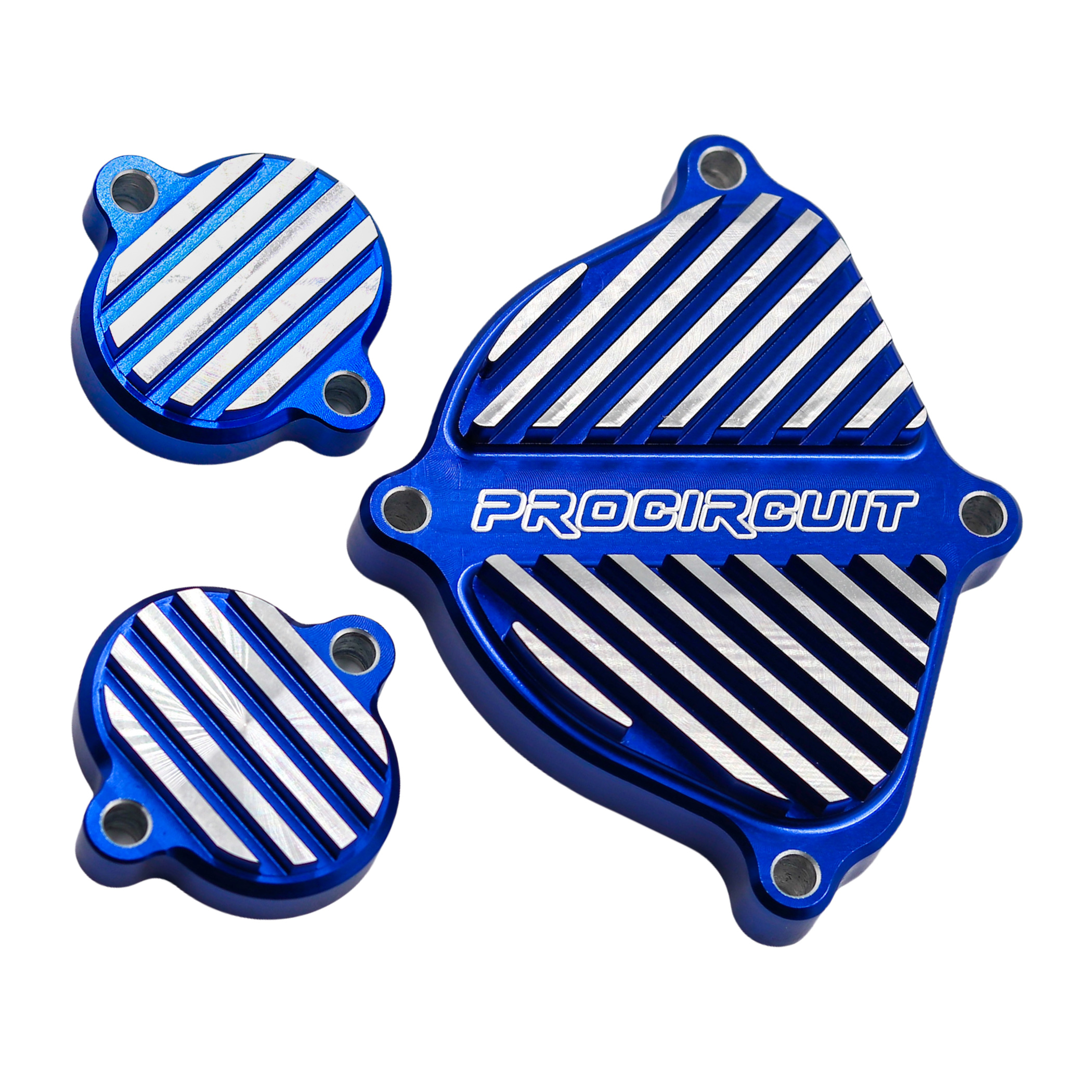 ฝาครอบแคม/วาลว์ Super Zero Dress Up Kit KLX110, KSR110, Z125 (Pro น้ำเงิน)