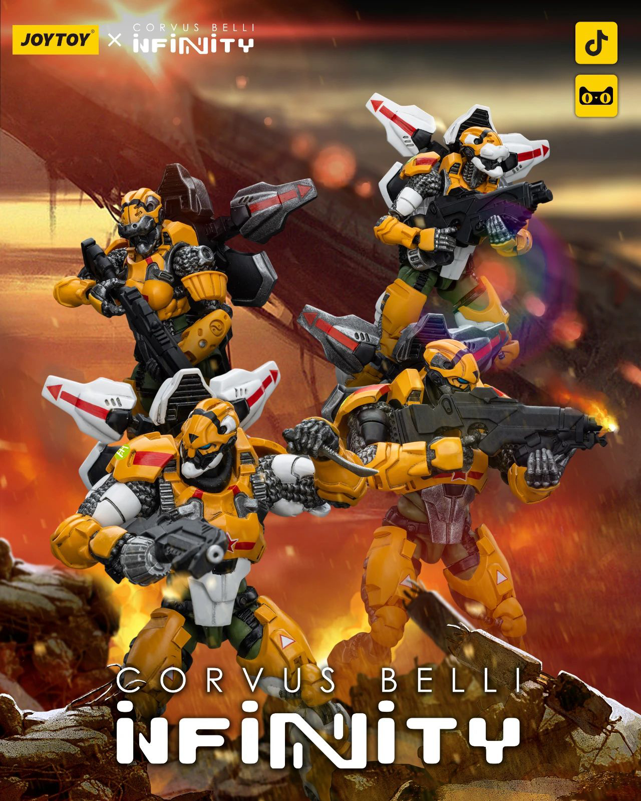 [สั่งจอง]Joytoy 1/18 : -- Ultramarine -- - JT1125 : Captain With Jump Pack