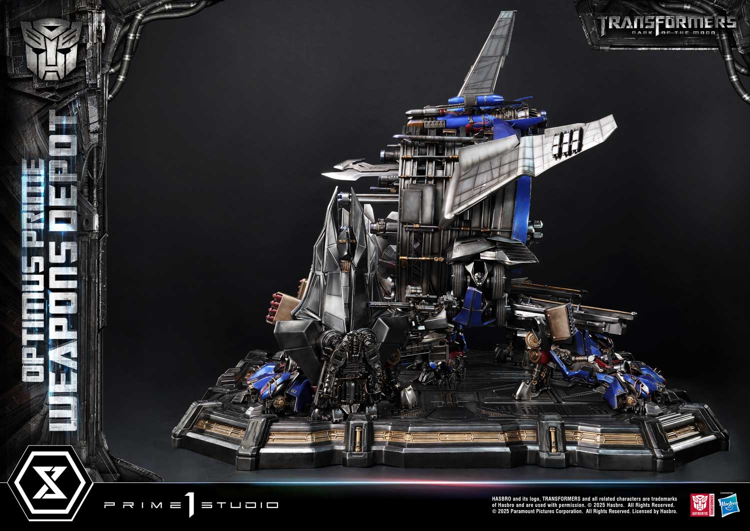 [สั่งจอง] Prime 1 Studio MMTFM-38: Optimus Prime Weapons Depot (Transformers: Dark of the Moon)