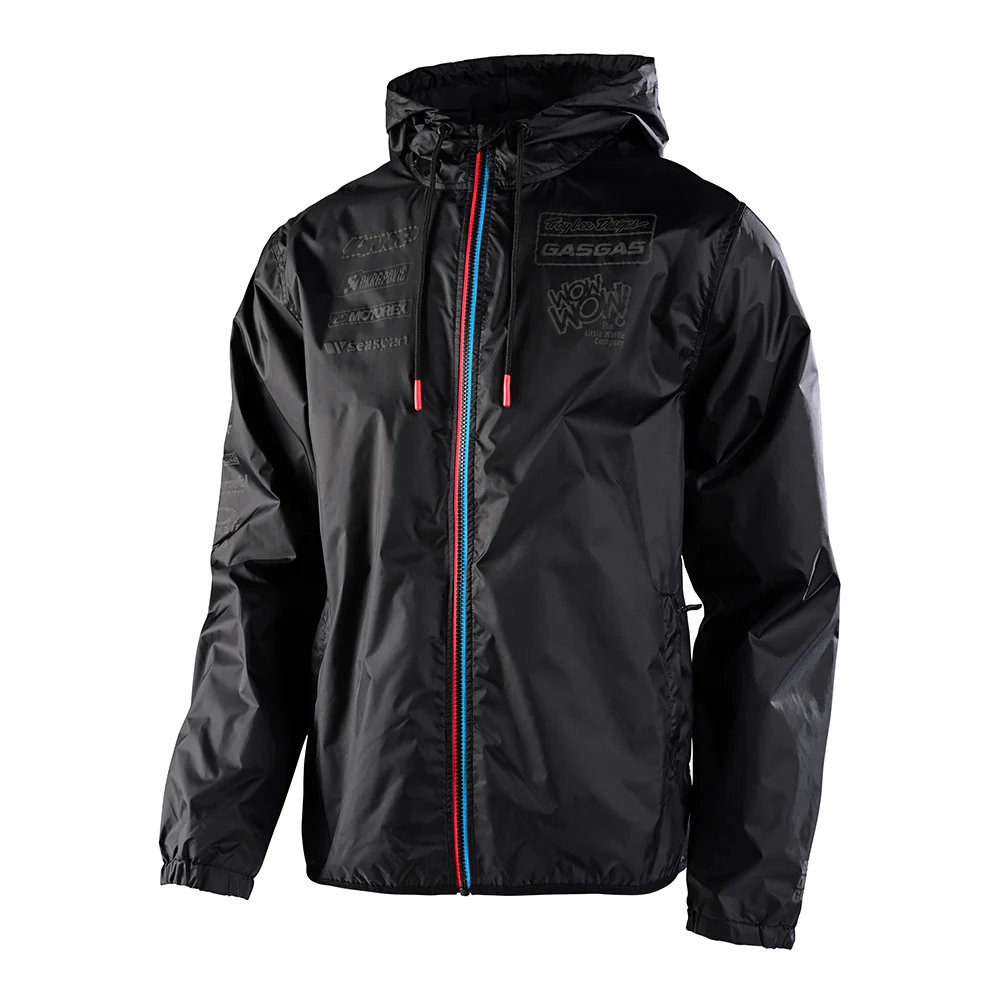 เสื้อแขนยาว Troy Lee Designs Water Resistant Windbreaker TLD GasGas Team Black