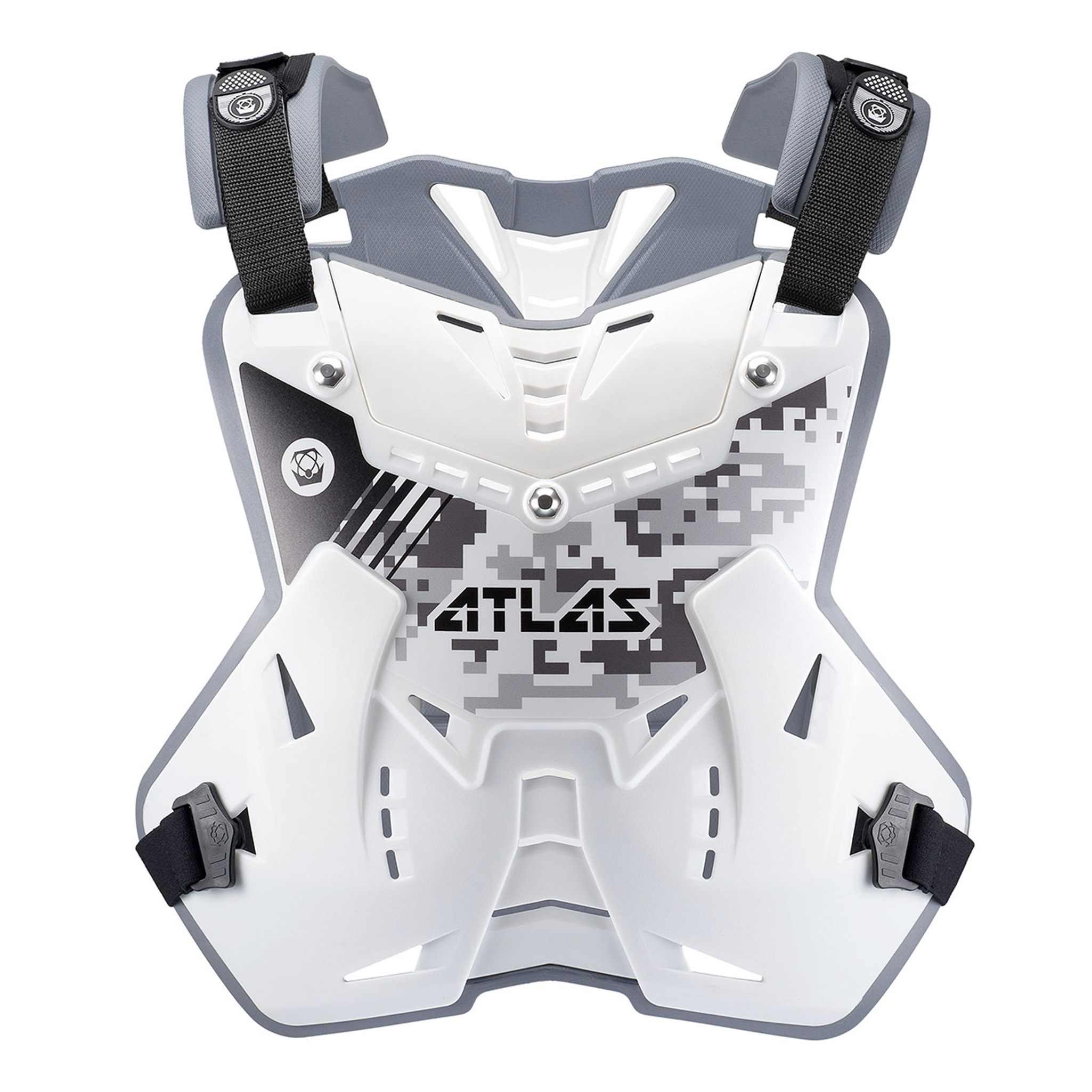 เสื้อเกาะ Atlas Defender Digital Arctic Chest Protector สีขาว
