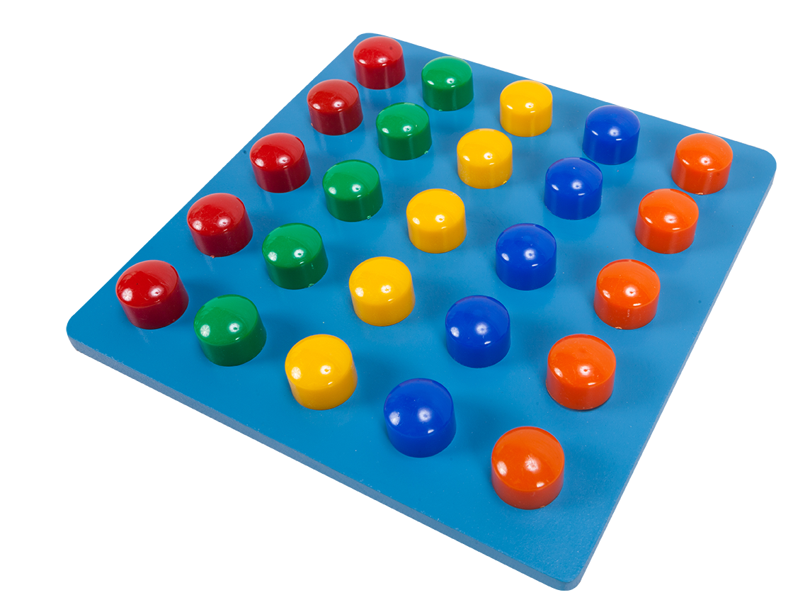 กระดานปักหมุด25หมุดใหญ่, pegboard ของเล่นเสริมพัฒนาการ, ของเล่นเด็กอนุบาล, สื่อการสอน กิจกรรมบำบัด