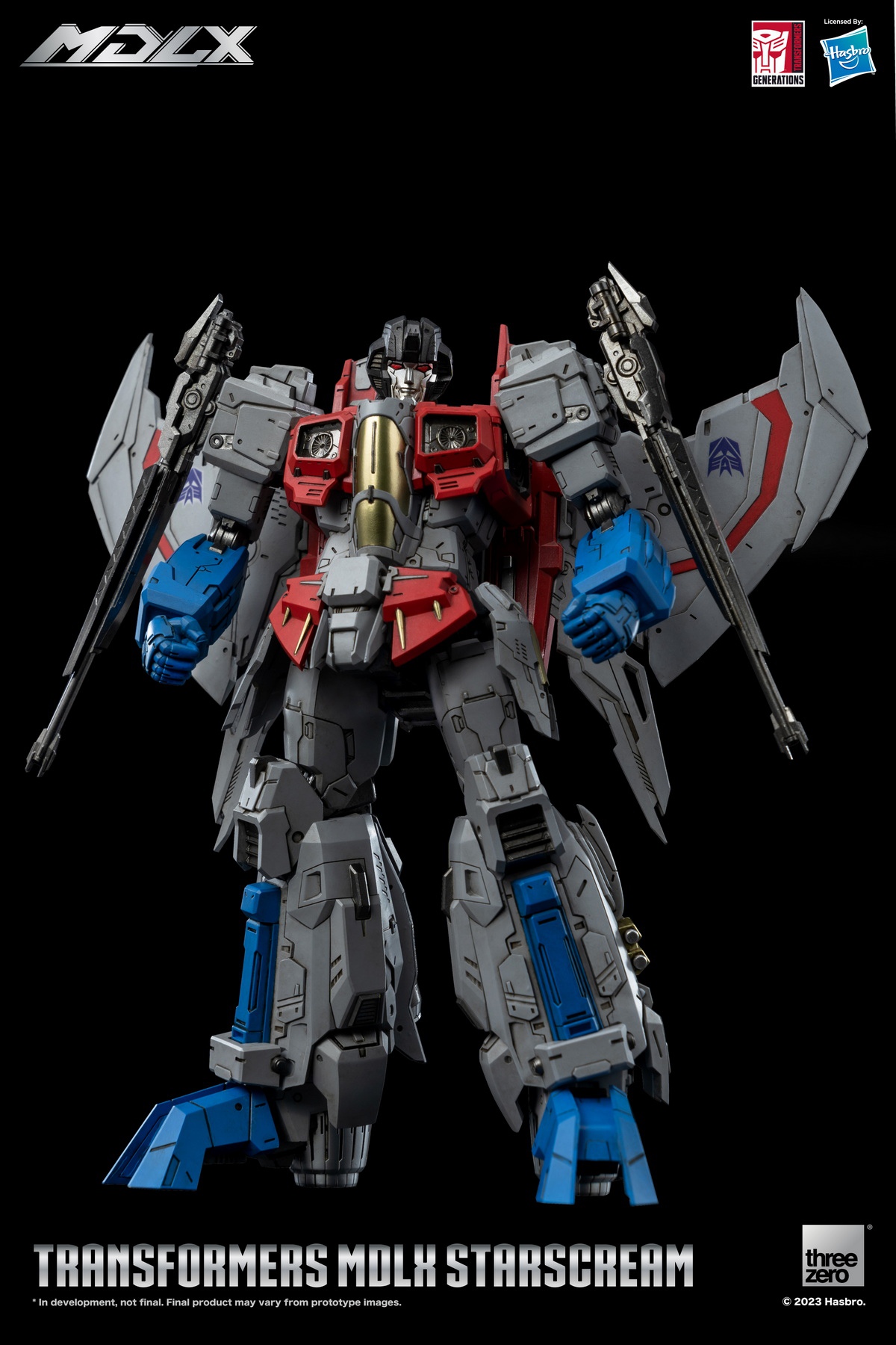 [สั่งจอง] Threezero 3Z03360W0 7.8" Transformers: MDLX - Starscream