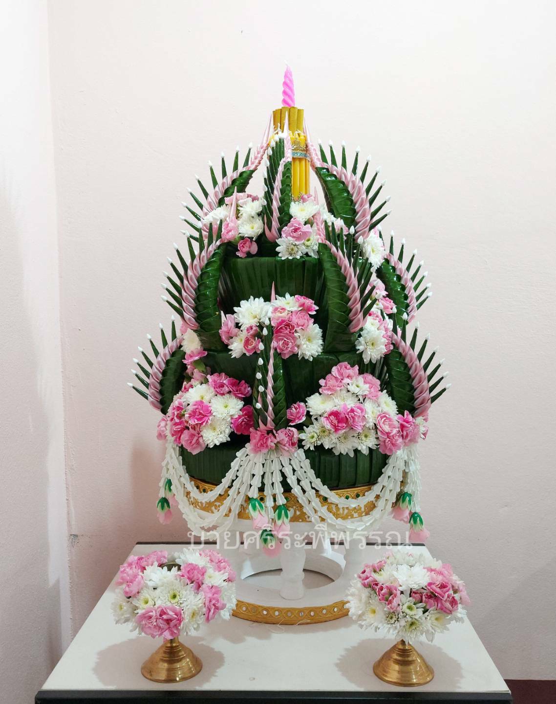 บายศรีต้น 3 ชั้น