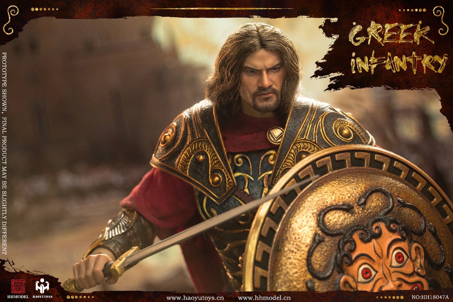 [สั่งจอง]HHMODEL x HAOYUTOYS HH18047 1/6 : Imperial Army-Greek Infantry Gold Edition