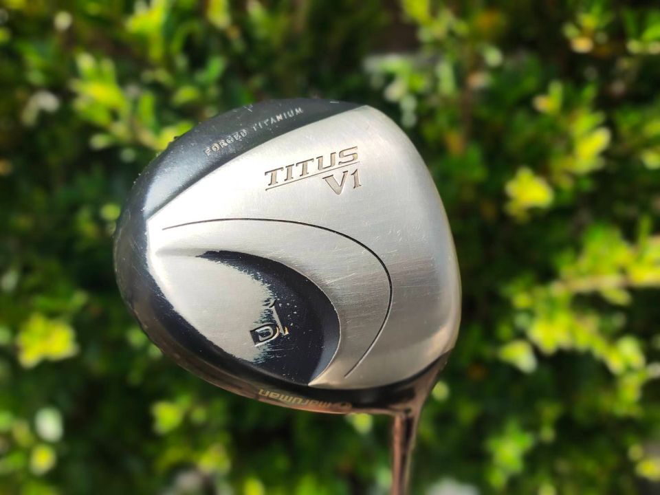 Driver MARUMAN TITUS V1 FORGED TITANIUM JAPAN หน้าเด้ง ตีไกล เบาสบาย ก้าน IMPACTFIT V1 FLEX R