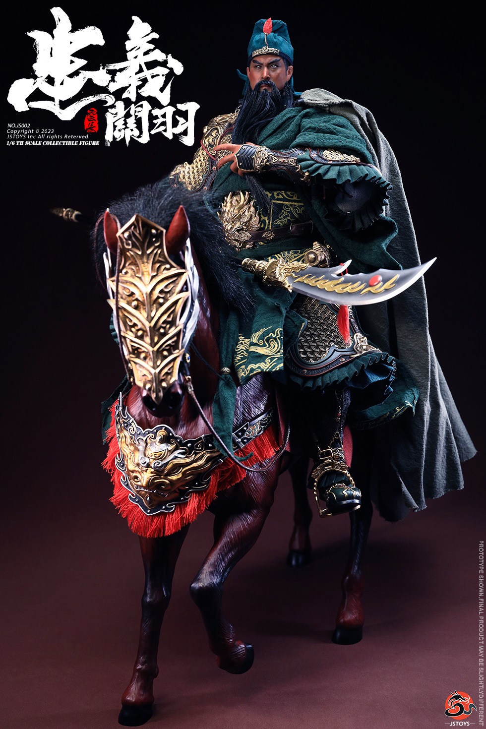 [สั่งจอง] JIASHENG JSTOYS 1/6 : THREE KINDOMS LOYAL RIGHTEOUS - GUAN YU YUCHANG
