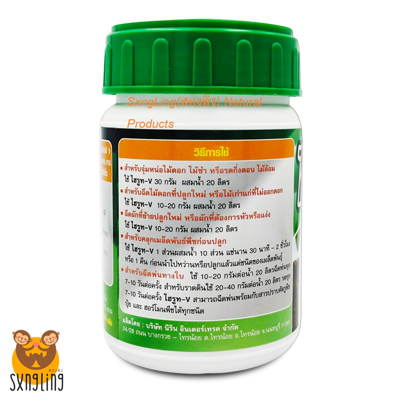 ไฮรูท-V (ผงเร่งราก สารช่วยรากชนิดผง) แบบกระปุกบรรจุ 100 กรัม