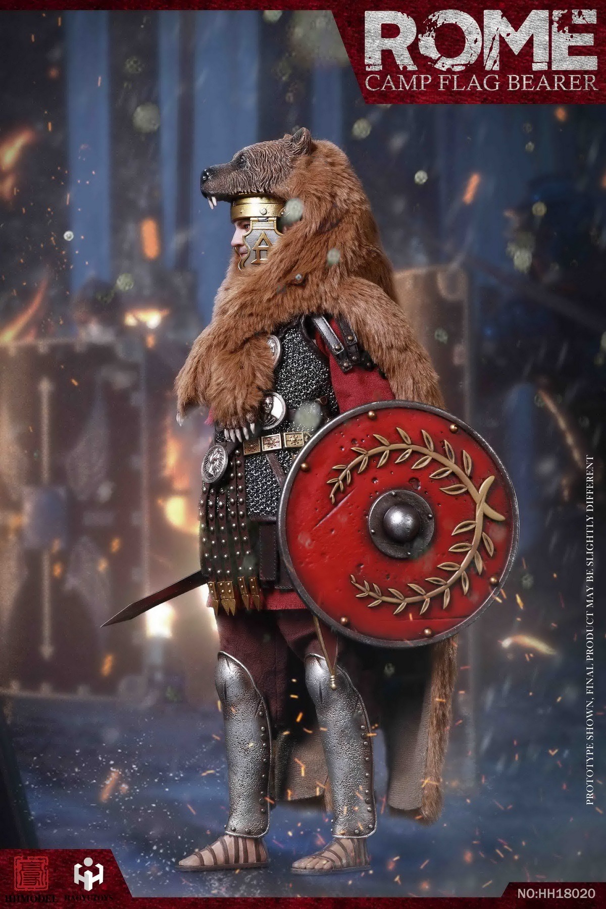 [สั่งจอง]HAOYUTOYS HH18020 1/6 : Imperial Army — Camp flag bearer