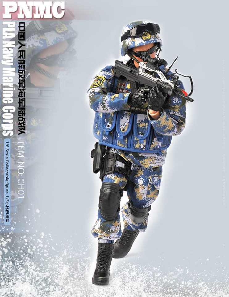 [สั่งจอง]KADHOBBY 1/6 No.CH01 PLA Navy Marine Corps KADHOBBY 1/6 No.CH02 PAP People's Armed Police KADHOBBY 1/6 No.CH03 PFOR Chinese peacekeepers