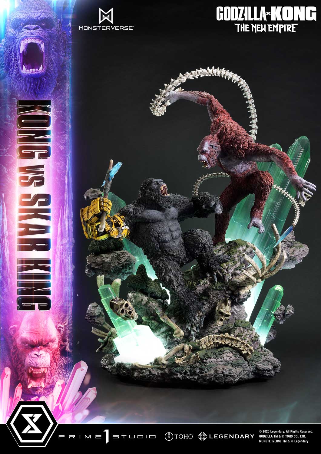 [สั่งจอง]Prime 1 Studio UDMGXK-02: Kong vs Skar King (Godzilla x Kong: The New Empire)