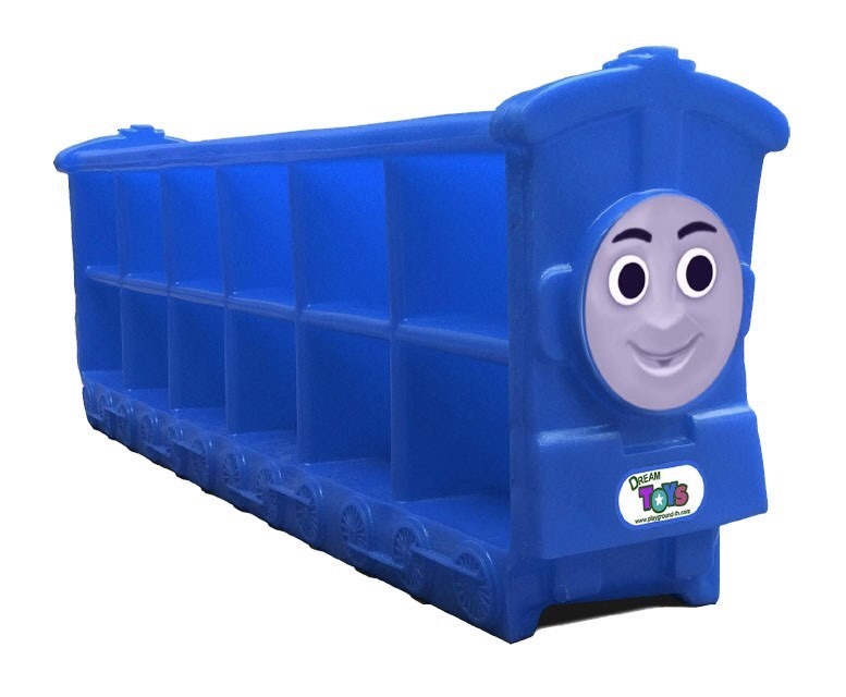 ชั้นวางรถไฟโทมัส 12 ช่อง,ชั้นวางรองเท้าเด็ก , เฟอร์นิเจอร์เด็ก, พร้อมส่ง