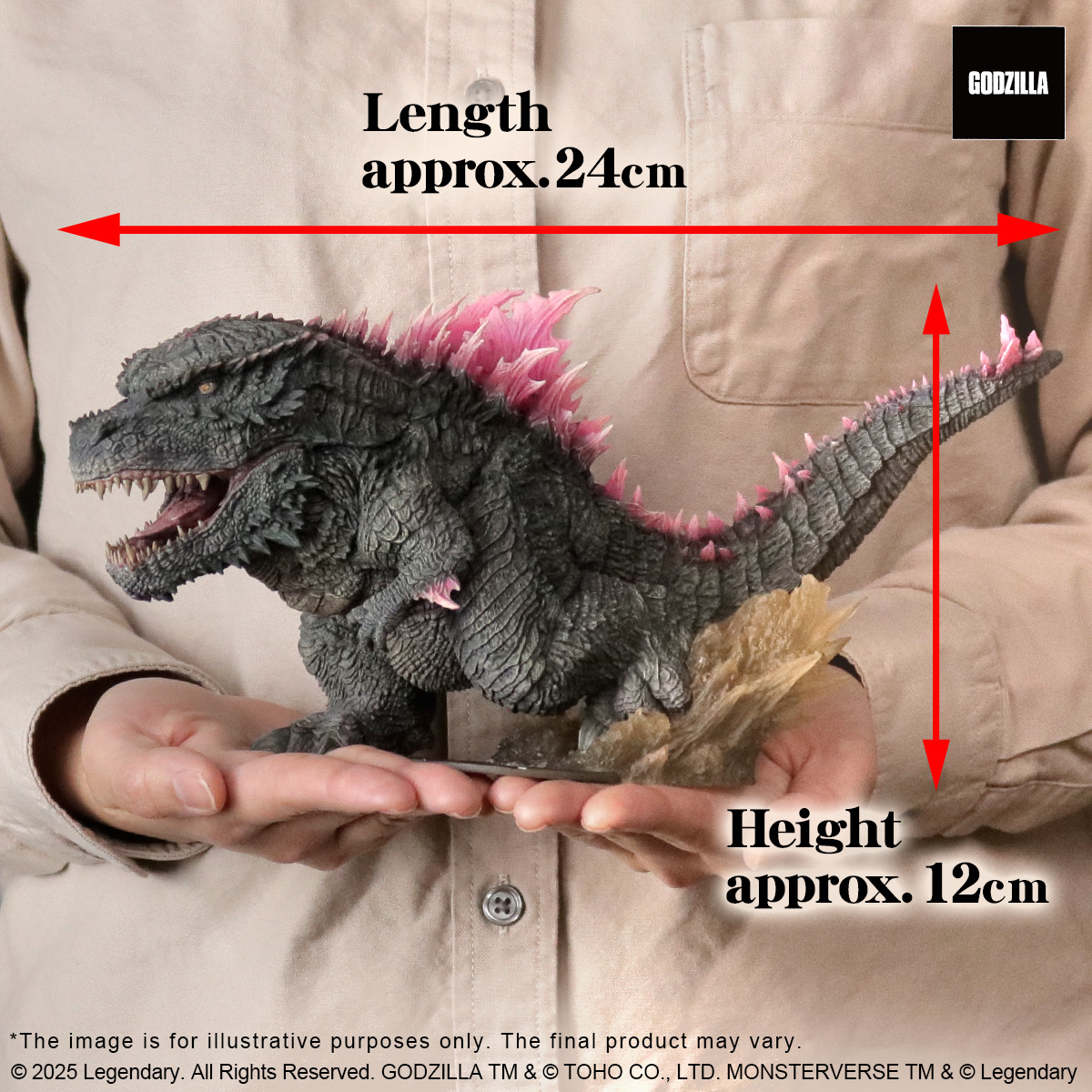 [สั่งจอง] X-Plus : DF Godzilla 2024 Evolved Form (Godzilla X Kong : The New Empire) (Standard Ver.)