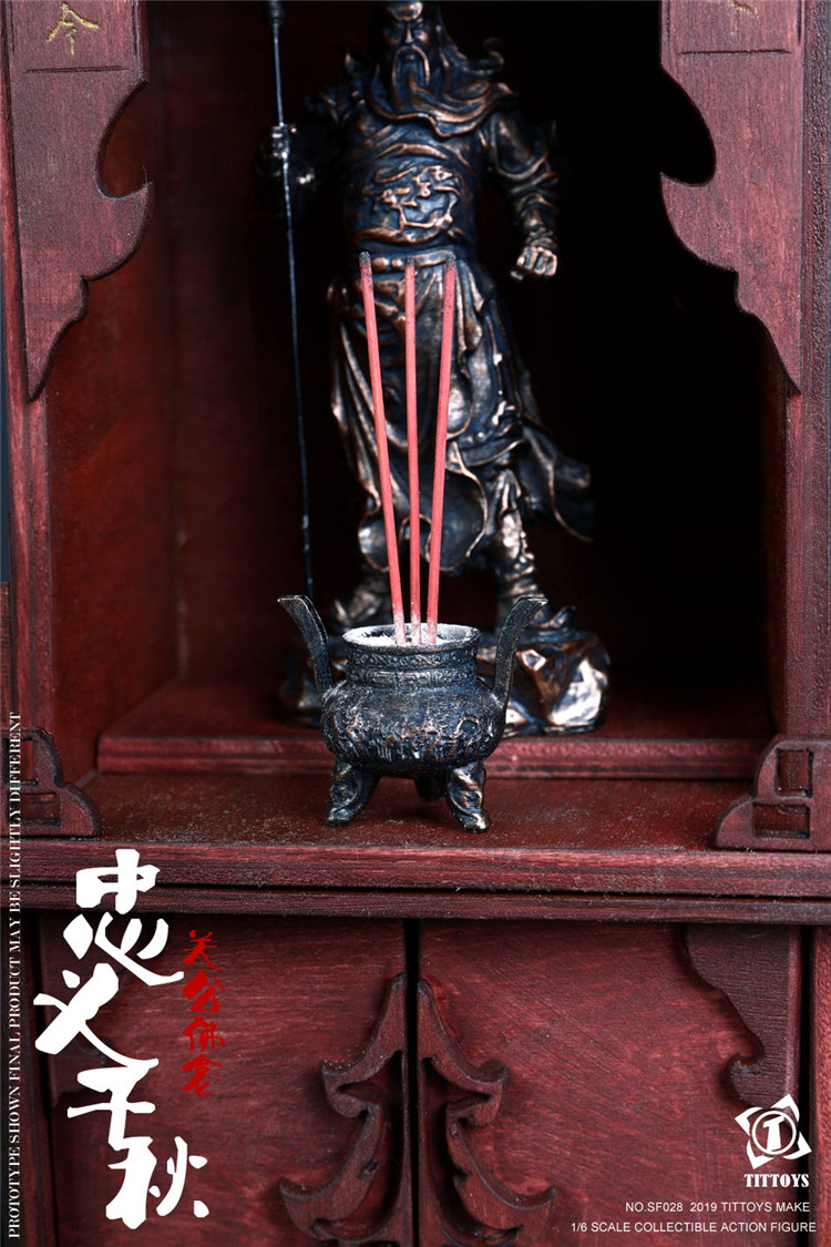 [สั่งจอง] TITTOYS 1/6 SF027/SF028 Guan Gong Buddhist Temple Standard/Deluxe Ver.