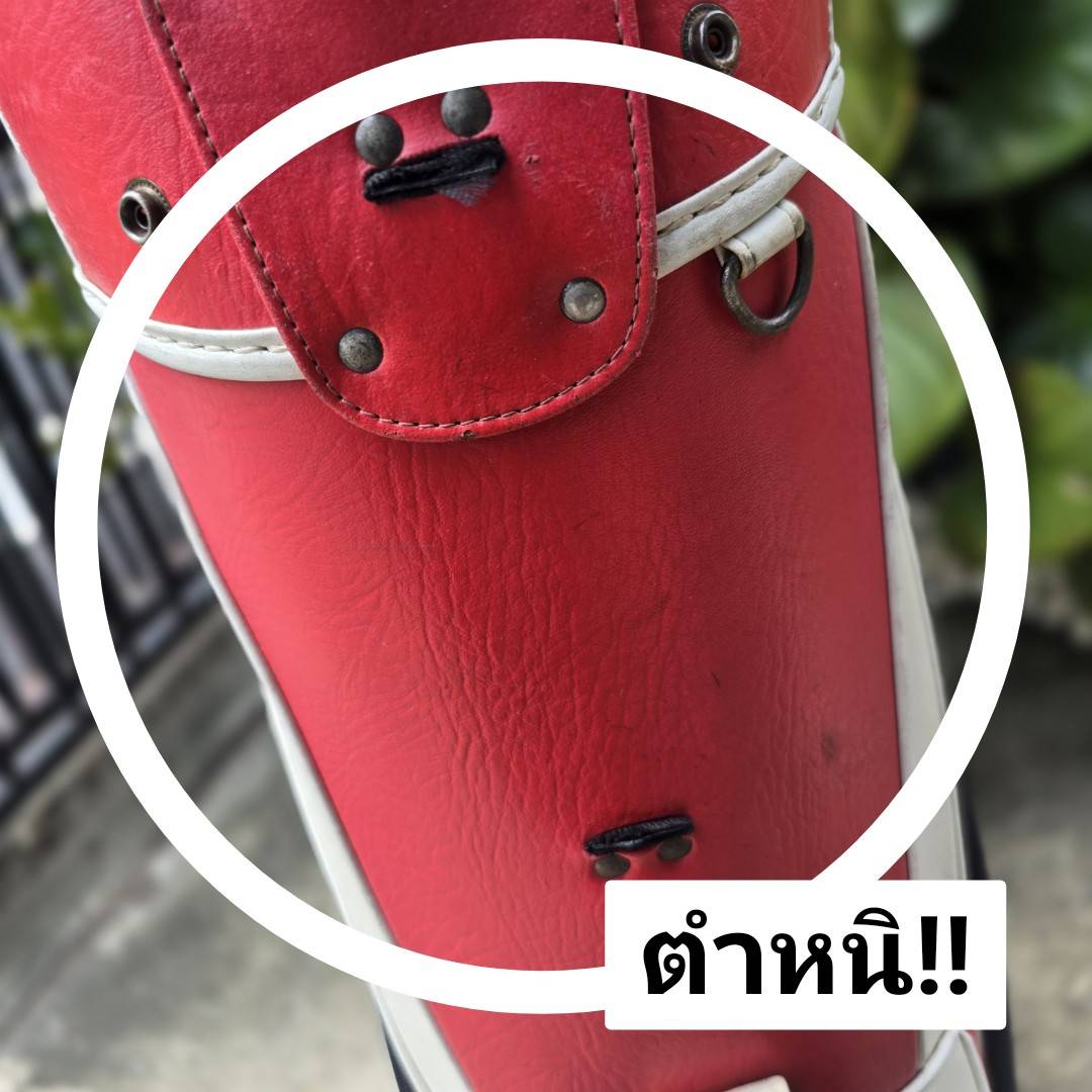 ถุงกอล์ฟ GREAT ถุง TOUR ใบใหญ่ ** มีตำหนิมือจับหลุด ** มีสายสะพายอย่างดี ของแท้ มือสอง