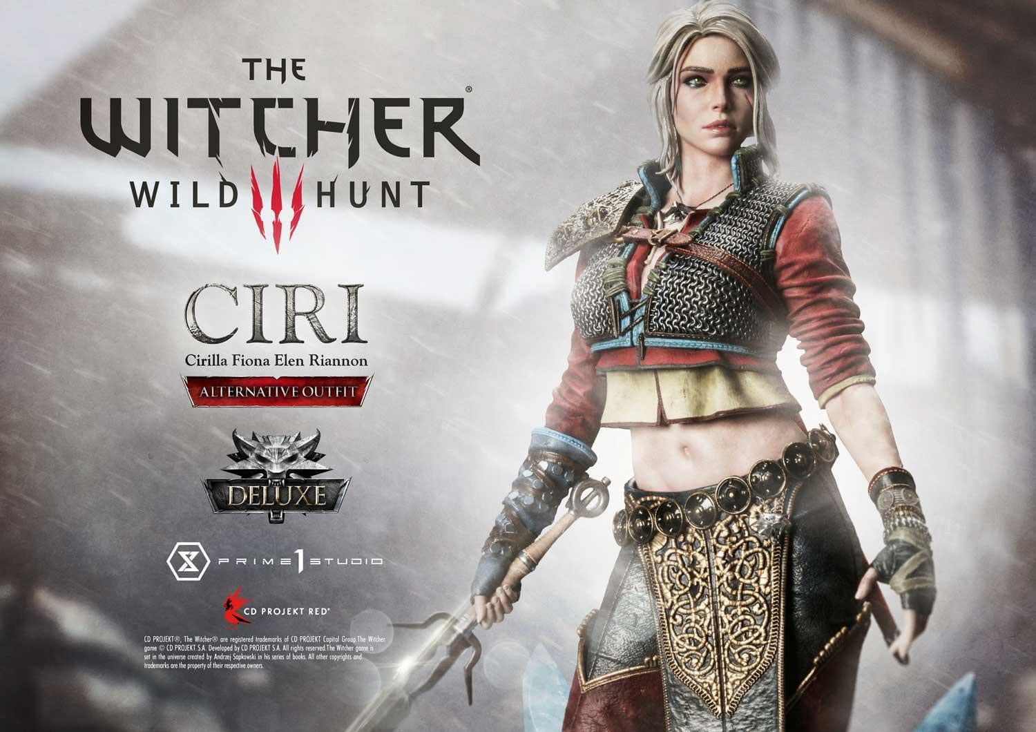 [สั่งจอง]Prime 1 Studio 1/4 : Cirilla Fiona Elen Riannon - Alternative Outfit (The Witcher 3)