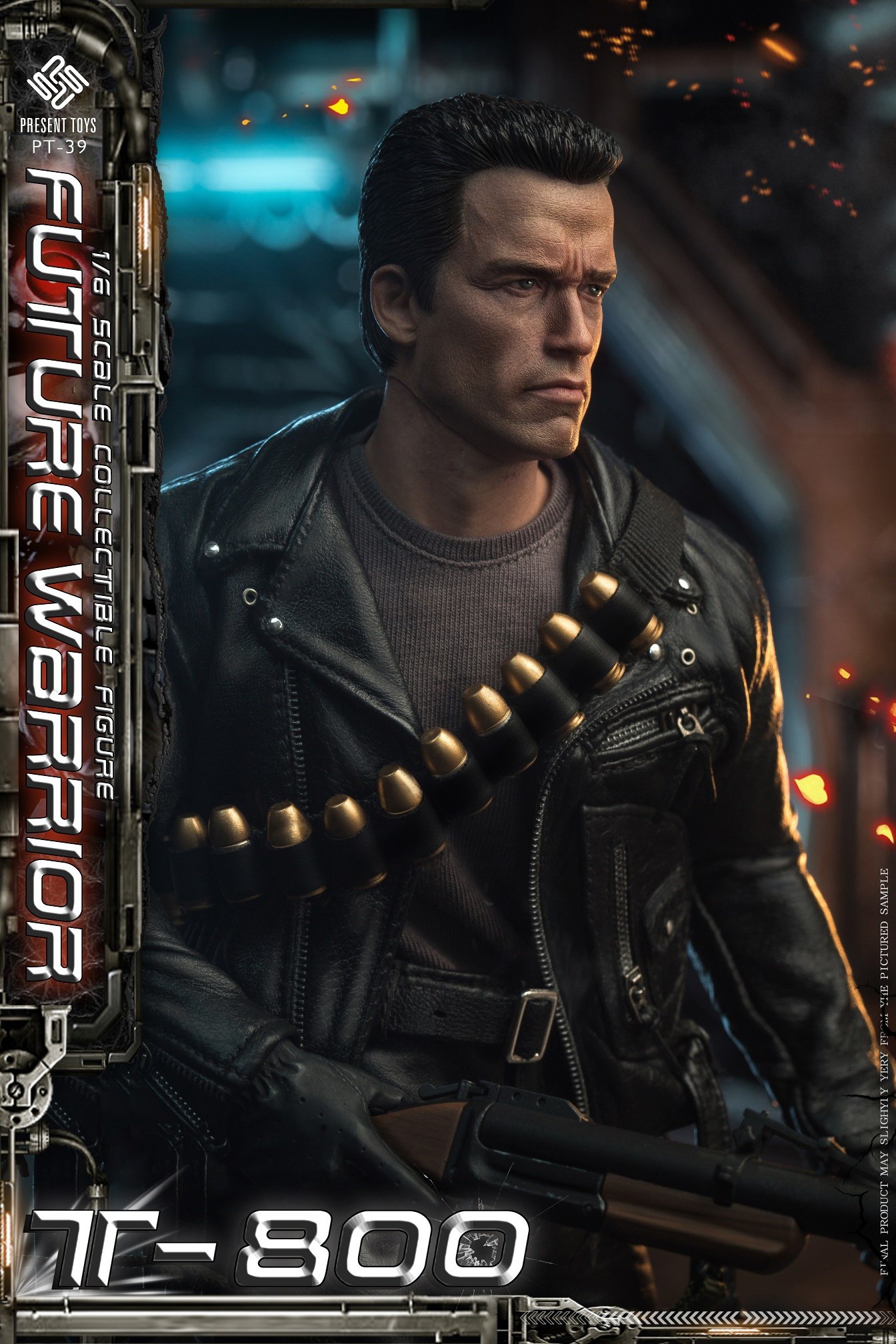 PRESENT TOYS PT-SP39 ターミネーター T-800 フィギュア Amazon.co.jp: Present Toys PT-SP39 1/6スケールアクション