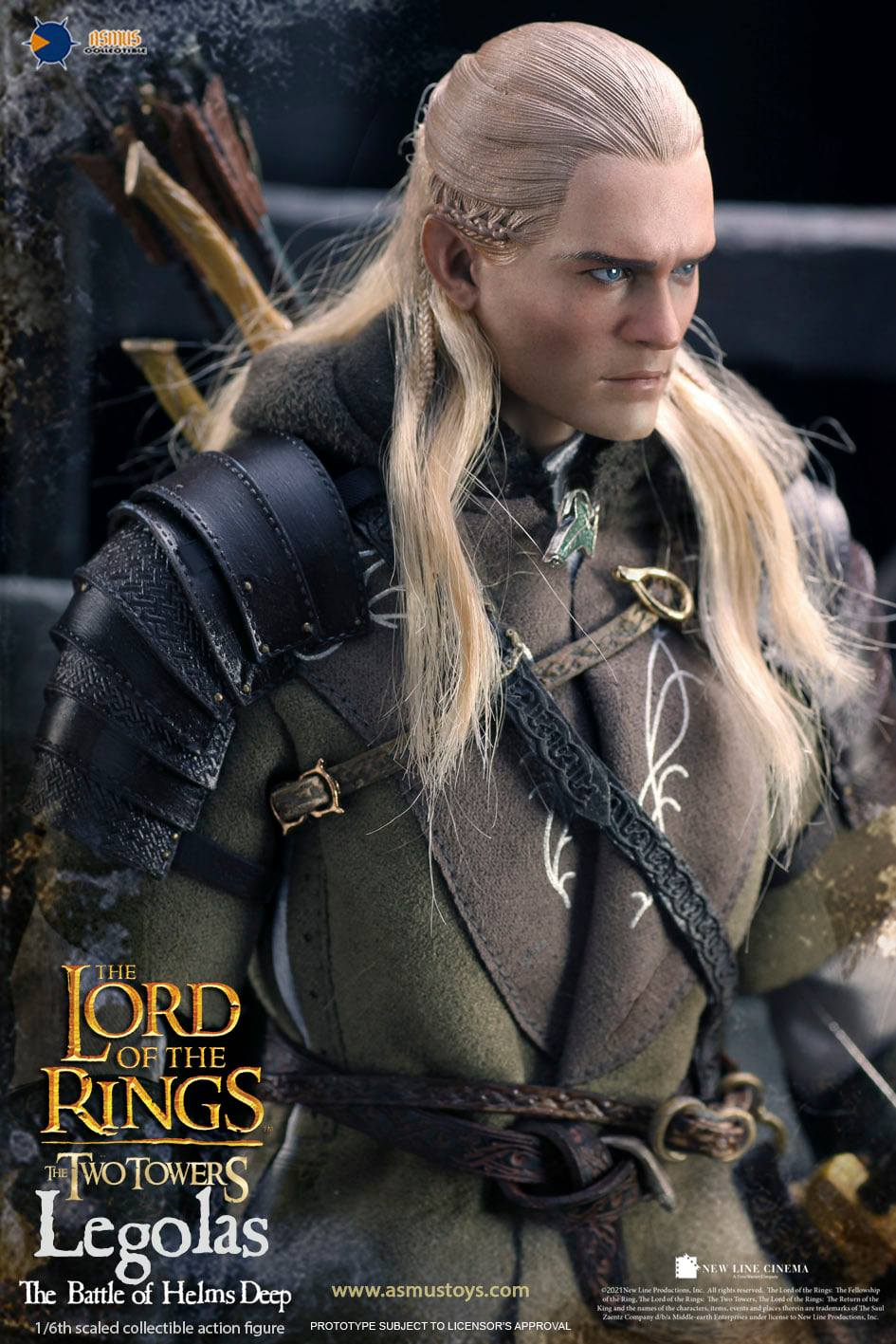 [สั่งจอง]ASMUS TOYS LOTR029 1/6 : THE LORD OF THE RINGS SERIES: LEGOLAS - AT HELMS DEEP