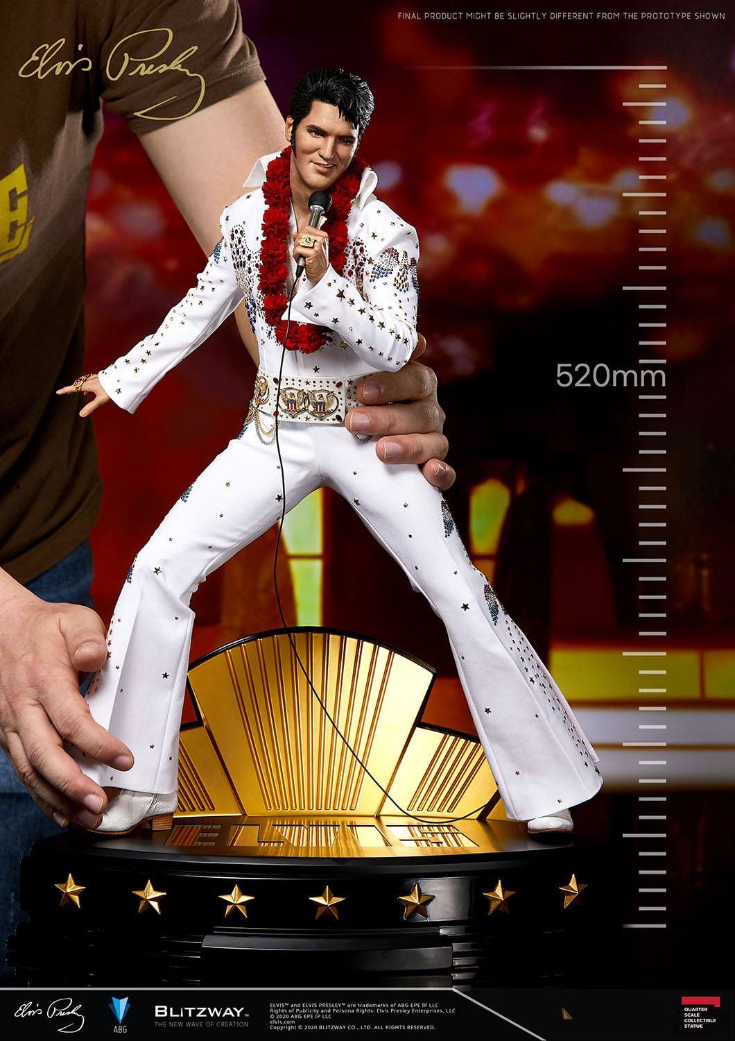 [สั่งจอง]Blitzway BW-SS-20701 1/4 : Elvis Aaron Presley Statue