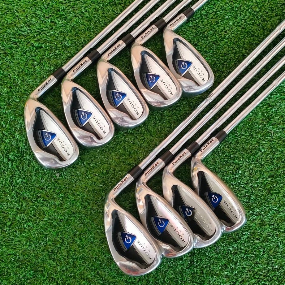 ชุดเหล็ก ROGUE EXT POLEKAT มีเหล็ก3-9 เเละ PW SW ชุดเหล็กที่ตีง่าย และส่งพลัง เสียงดังเพราะ ไม้กอล์ฟมือสอง ของแท้ BY NakaraLuxurious