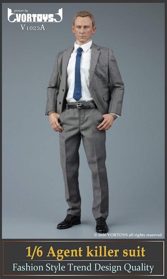 [สั่งจอง]VORTOYS V1023 1/6 : Male Agent Suit