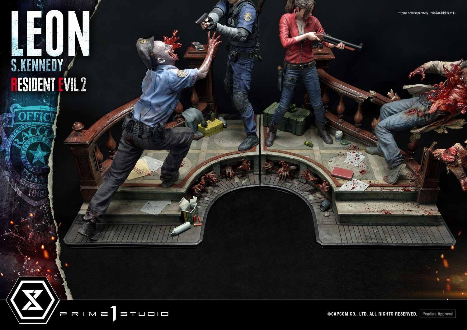 [สั่งจอง]Prime 1 Studio UPMRE2 : Resident Evil 2 Leon S. Kennedy & Claire Redfield