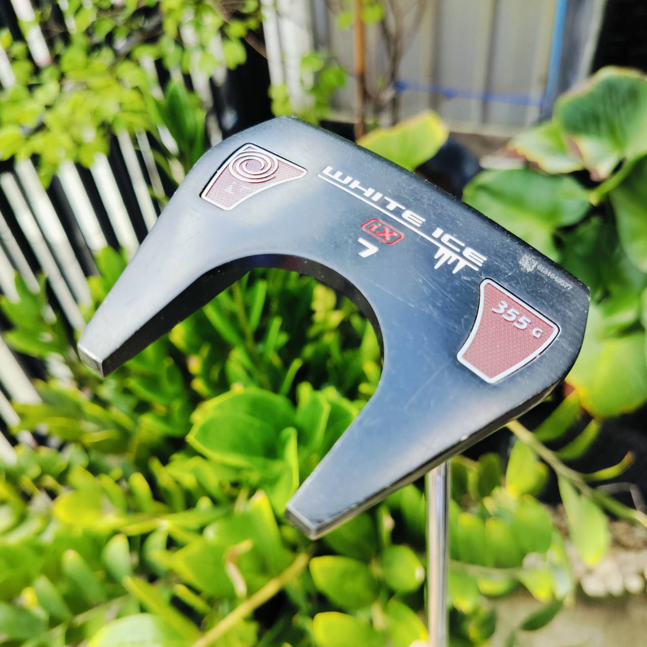 PUTTER ODYSSEY WHITE ICE ix เบอร์ 7 ความยาว 34 นิ้ว รุ่นยอดนิยมปีกสองข้าง พัตต์ง่ายมาก และแม่นยำ เป็นที่นิยมสูงสุด ไม้กอล์ฟพรีเมี่ยมมือสอง ของแท้ By NakaraLuxurious