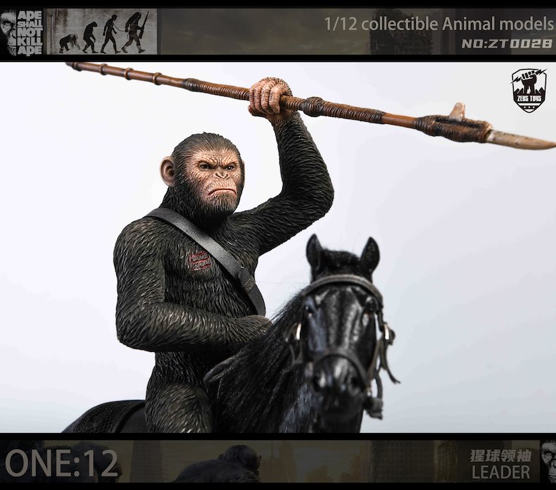 [สั่งจอง]Zeus Toys ZT002 1/12 : Gorilla Leader