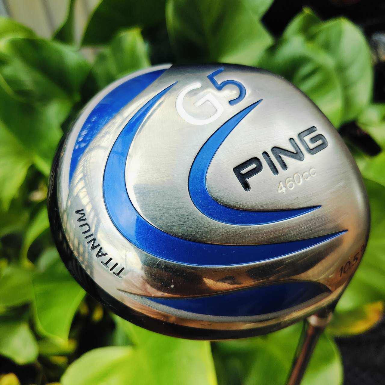 Driver PING G5 องศา 10.5 ก้านตัวพรีเมี่ยมญี่ปุ่น FLEX R ตัวนี้เป็น JAPAN SPEC ตีง่าย น้ำหนักเบา เพิ่มสปีดหัวไม้ได้ หัว TITANIUM หน้าเด้ง ตีไกลมาก ไม้กอล์ฟพรีเมี่ยมมือสอง ของแท้ By NakaraLuxurious