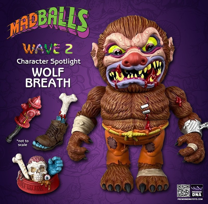 [สั่งจอง] PREMIUM DNA 6" : MADBALLS Figure Wave 2