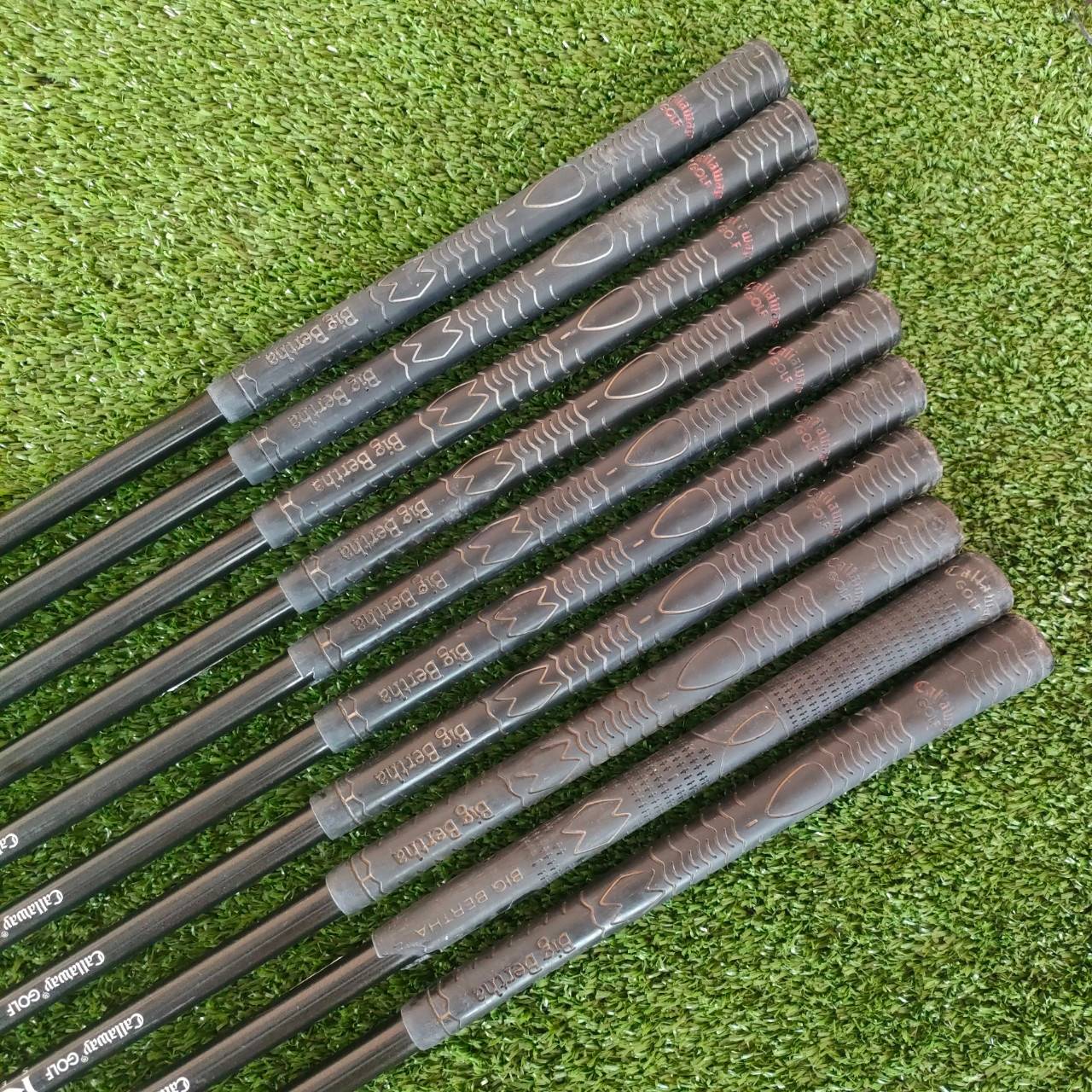 🏌️ ชุดเหล็ก CALLAWAY BIG BERTHA มีเหล็ก 3-9 เเละ PW SW LW ก้าน RCH 96 FLEX FIRM ไม้กอล์ฟมือสอง ของแท้ BY NakaraLuxurious