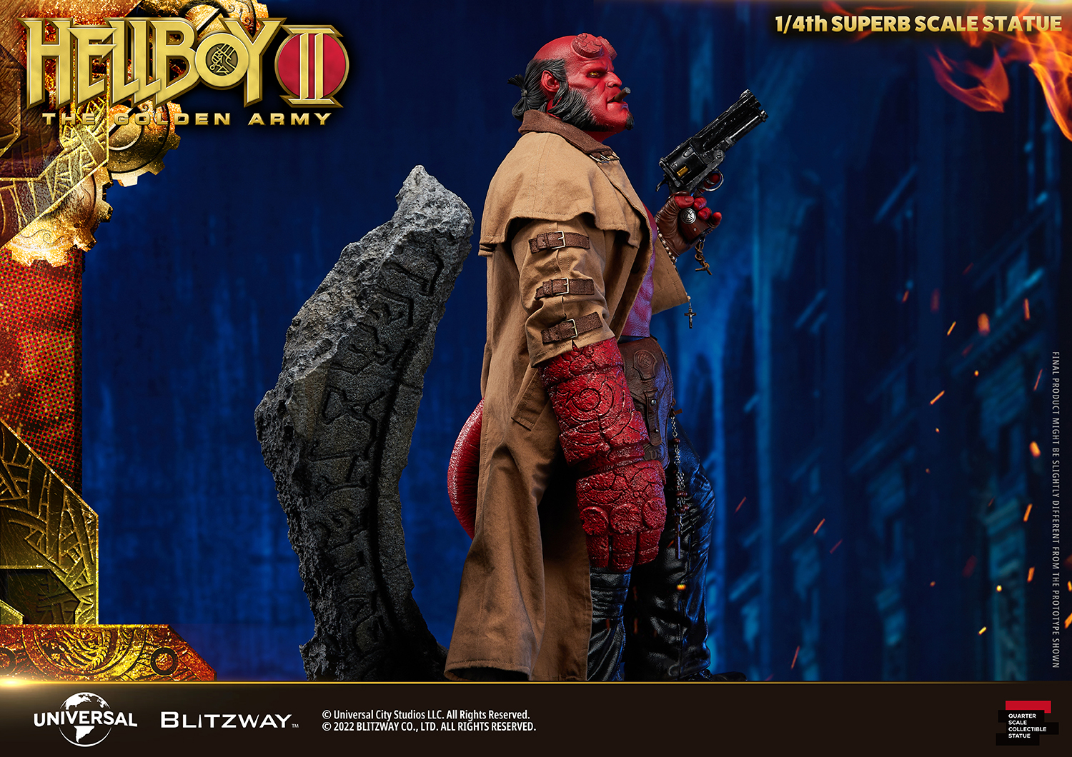 [สั่งจอง] Blitzway BW-SS-21301 1/4 : HELLBOY II - THE GOLDEN ARMY