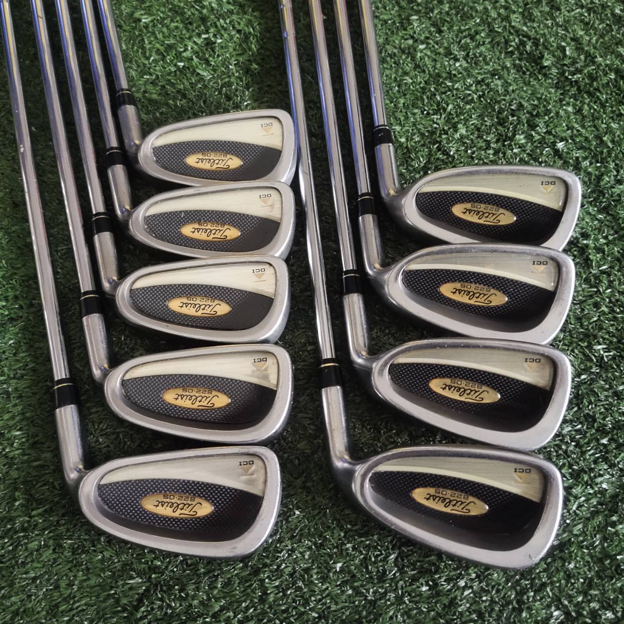 ชุดเหล็ก Titleist DCI 822 OS หน้าเด้ง ง่ายต่อการตี ลูกลอยสวย Oversize ช่วยเพิ่มความมั่นใจ