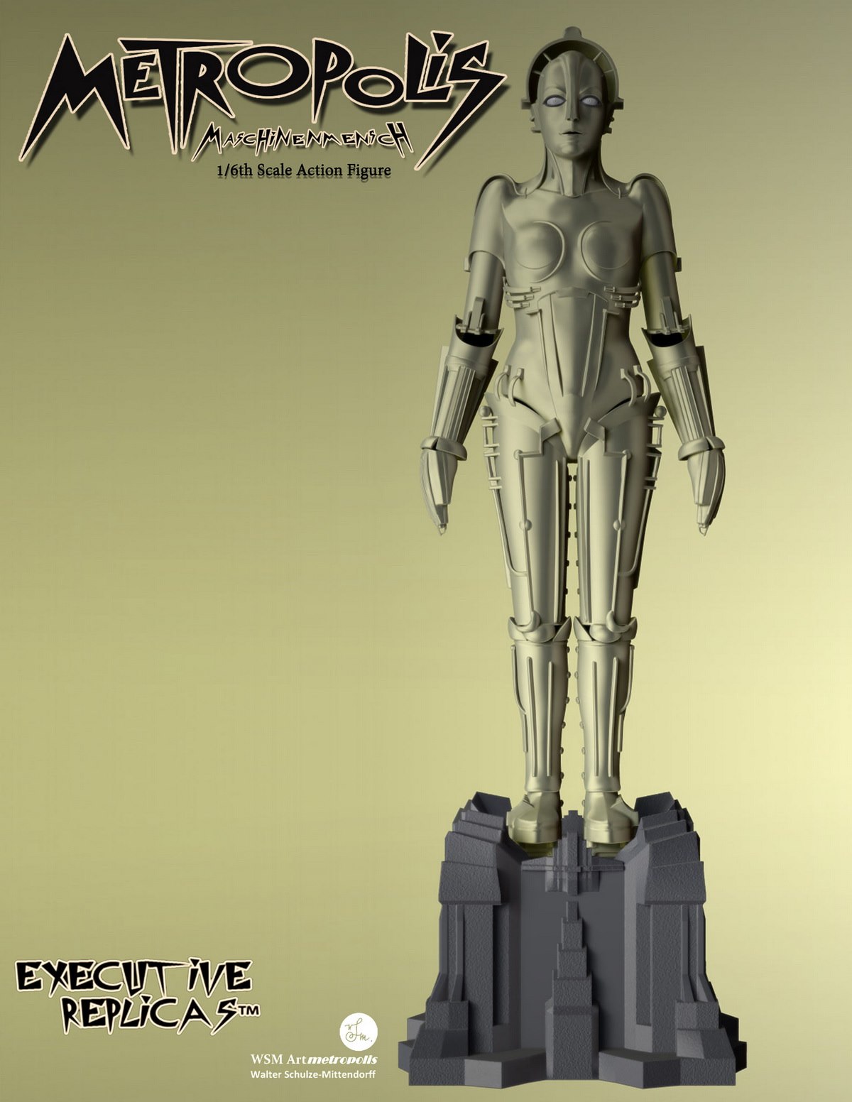 [สั่งจอง]Executive Replicas X TBLeague ER2021-001 1/6 Maschinenmensch Metal