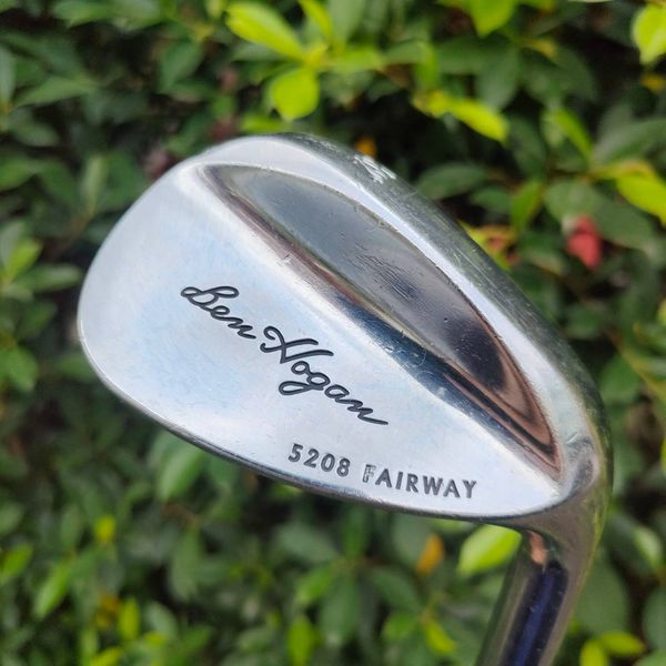 WEDGE BEN HOGAN 5208 FAIRWAY องศา 52 ก้าน APEX เหล็ก FORGED พรีเมี่ยม นุ่มๆ คุณภาพดีมาก ชิพแม่นสปินดี ตีได้ 100 หลาสบายๆ