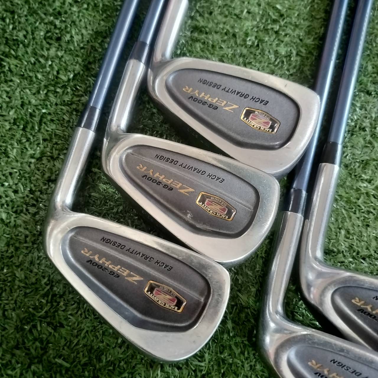 ** ขาดเหล็ก 6 ** ชุดเหล็ก MIZUNO ZEPHYR มีเหล็ก 5 7 8 9 PW ก้าน TF-2630 FLEX SR ZEPHYR เป็นตระกูลพรีเมี่ยม ไม้กอล์ฟพรีเมี่ยมมือสอง ของแท้ By NakaraLuxurious