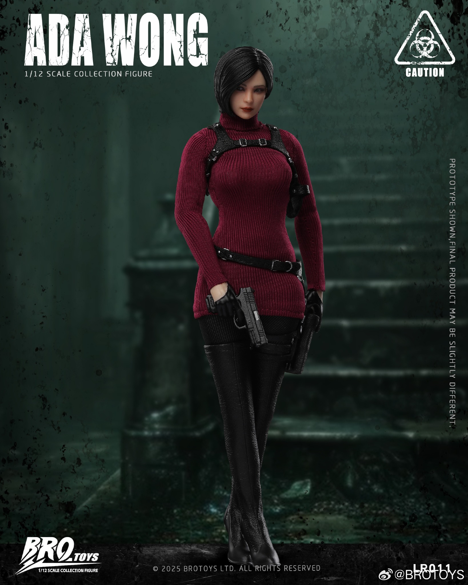 [สั่งจอง] Brotoys LR011 1/12 : female spy