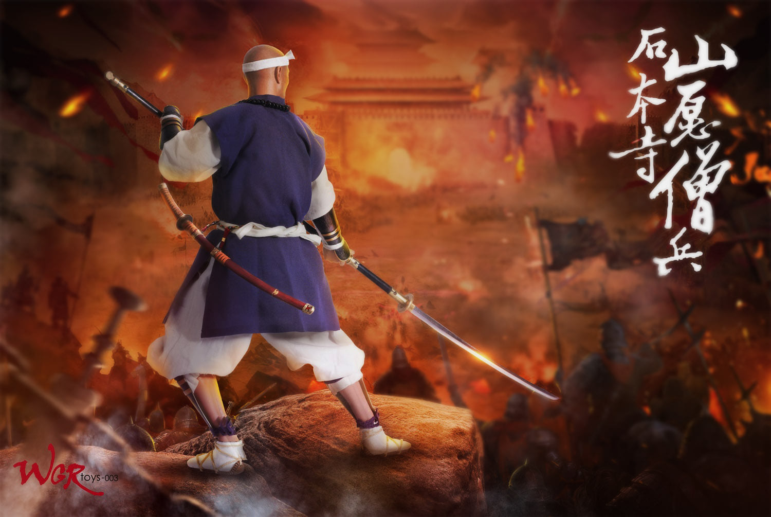 [สั่งจอง]WGRtoys WGR003 1/6 : Warring States Monk Soldiers