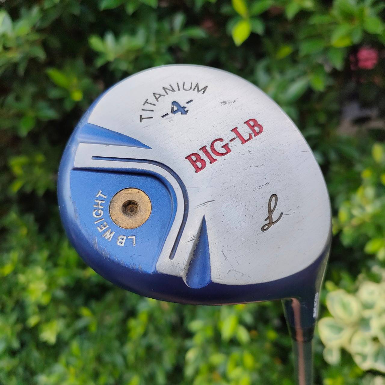 FW4 HONMA BIG-LB TITANIUM ก้าน TITANIUM CARBON **ก้านพรีเมี่ยมระดับสองดาว** ก้านไทเทเนี่ยมวัสดุแพงมาก!! เบามาก และตีตรงกว่ากราไฟต์เยอะมาก!! ไม้กอล์ฟมือสอง ของแท้ BY NakaraLuxurious