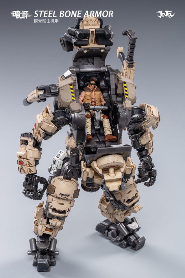 [สั่งจอง]JOYTOY JT0203 1/25 : Steel Bone Armor (Desert version）