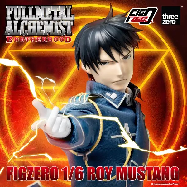 [สั่งจอง] threeZero 3Z02330W0 1/6 : Fullmetal Alchemist Brotherhood Figzero - Roy Mustang