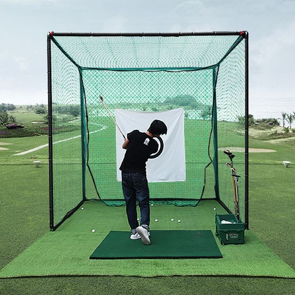 Drive Practice Net ตาข่ายซ้อมไดร์ฟ PGM LXW001 ขนาด 3M x 3M ขนาดใหญ่มาก แข็งแรงทนทาน ติดตั้งง่าย (ไม่รวมพรม Not including the mat)