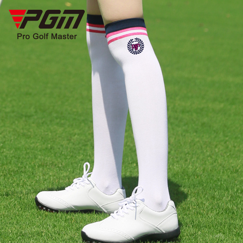 ถุงเท้ากอล์ฟแบบยาว WOMEN ‘S SOCK PGM WZ005 ผลิตจากวัสดุเกรดเอ ใส่นุ่มสบาย ยืดหยุ่นได้ดี ไม่อับชื้น (1 pair)