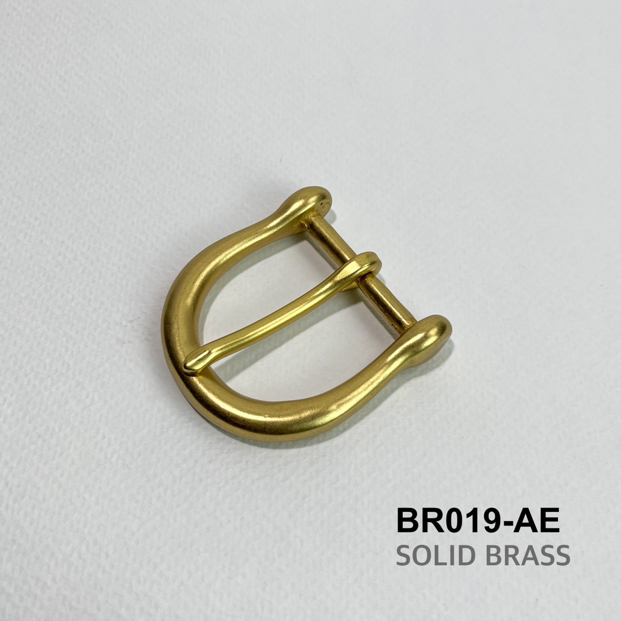 BR019-AE หัวเข็มขัดทองเหลืองแท้ ขนาด 38 มิล ชนิดลวด อะไหล่ทองเหลือง ** ราคาต่อชิิ้น**