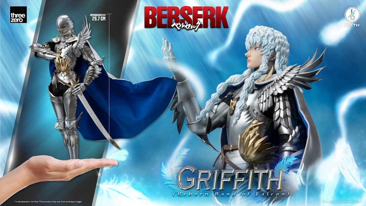 [พร้อมส่ง] Threezero 3Z00940W0 1/6 : Griffith (Reborn Band of Falcon) (เวอร์ชั่นปกติ)