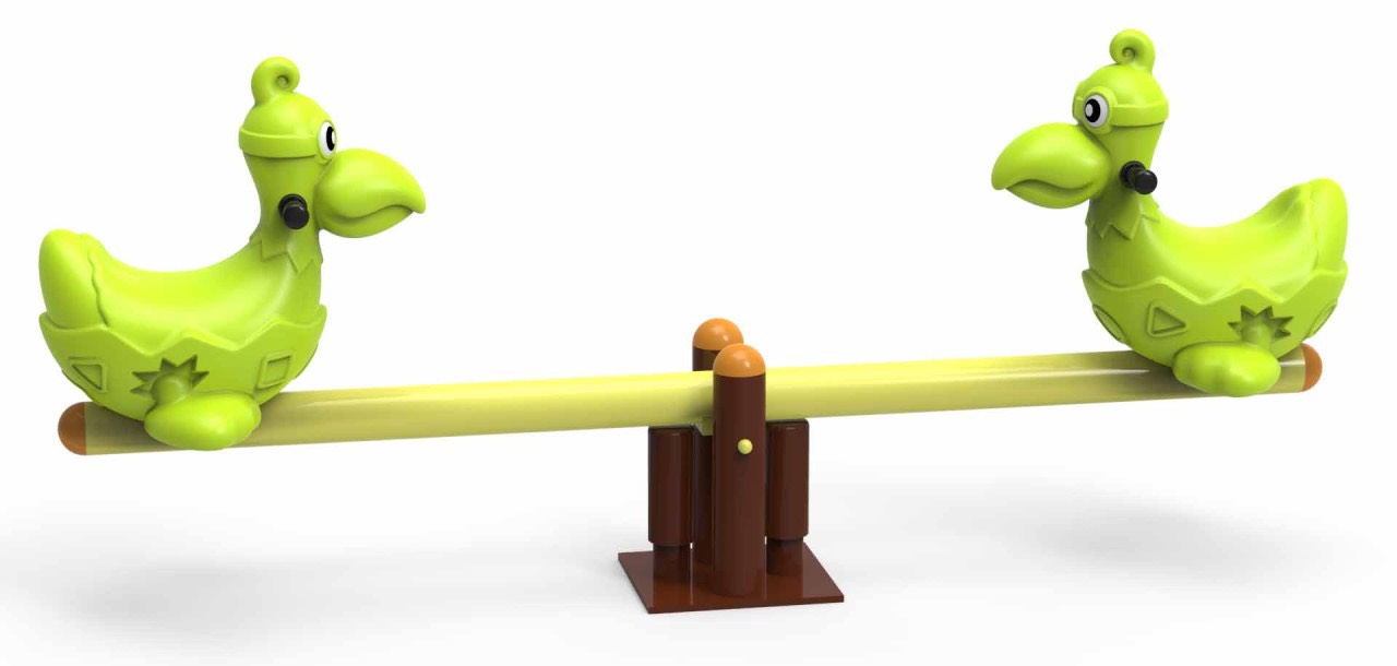 กระดานหกนก,ไม้กระดกนก ของเล่นสนาม เครื่องเล่นสนามกลางแจ้ง สินค้าพร้อมส่ง